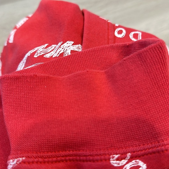 Vintage Nike Just Do It Red Sweatshirt Size XL - Picture 6 of 8